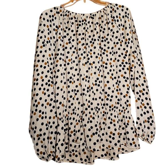 Ellen Tracy White Blouse Large - Picture 2 of 7